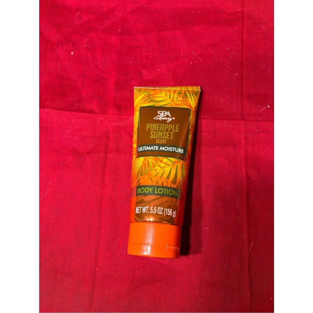 New Pineapple Sunset Body Lotion - Orange